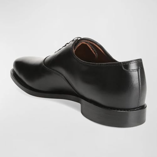 FSJ Men's Classic Oxfords Dress Shoes Premium Leather Formal Wear Comfortable Lace-Up Cap Toe Business Shoes Size 4-16 US3