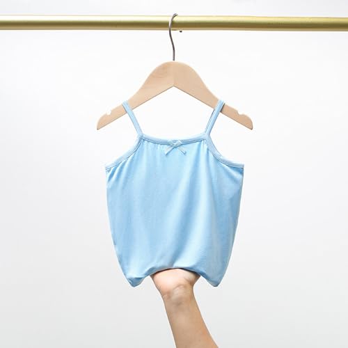 Kids Girls Undershirts Soft Stretchy Tank Top Sleeveless Comfy Halter Backless Tshirts Tops Toddler Summer Sport Tees2