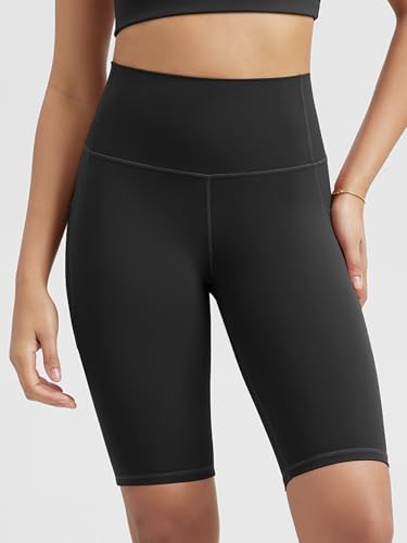 ODODOS Women's High Waist Lounge Yoga Shorts with Pockets, 4"/6"/8"/10" Buttery Soft Biker Shorts2