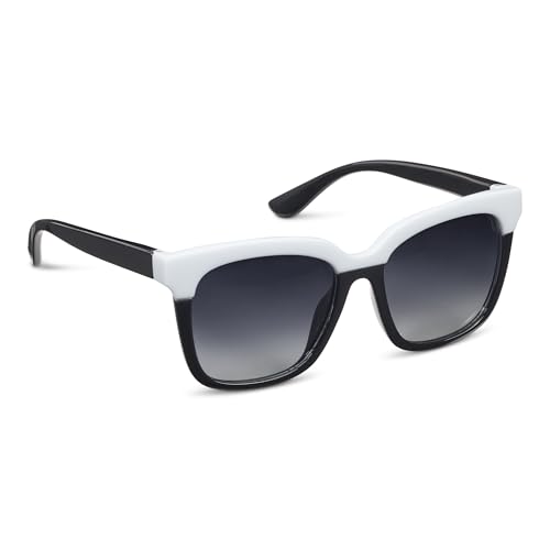 Peepers by PeeperSpecs Frenchy Polarized Sun - Black/White2