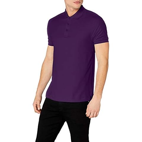 Fruit of the Loom Polo para Hombre Morado XXXL Cover