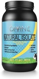 Natural Isolate-Penut Butter Banana Pound Cake 2.5lbs Microfiltered Whey Protein Isolate from Grass fed Cows. No Artificial Preservatives, Sweeteners, Gluten, Hormones, Transient Fats, Soy…