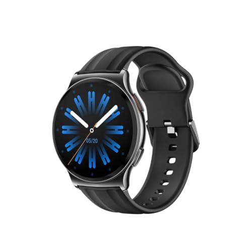 Relógio Smartwatch Solar Lite 2 Tela Amoled 1.43 Bluetooth 5.4 Modos esportivos 150+ Resistência à Água 1ATM (Preto)