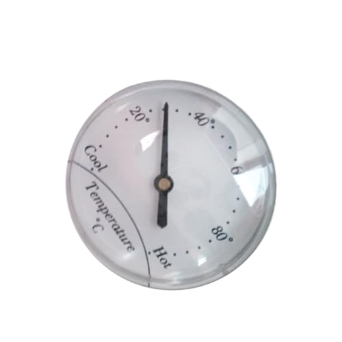 VINTORKY Liquid Thermometer Dual Temperature for Hot Water Oil Tanks Sauna Use and Easy to Read Range