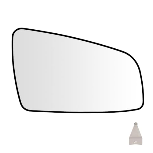 SENZEAL Verre de Rétroviseur Remplacement pour Opel Zafira B 2005-2008 1426545 1426546 Chauffant Retroviseur Extérieur (Droit)