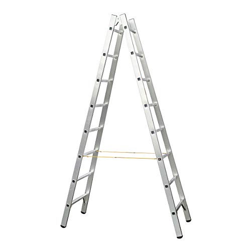 Preisvergleich Produktbild ZARGES Sprossen-Stehleiter 2 x 8 Sprossen Z300