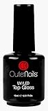 uv finish mia secret UV Top Shine Gel 15ml es el brillo perfecto para uñas de gel de Outlet Nails.Gel de Brillo de Outlet Nails te ofrece la máxima fijación. Este Gel es Perfecto para Secado en Led entre 30 sec y 60 sec. Dependiendo de la fuerza de la Led Lámpara- Secado en UV: 120sec. Este producto tiene capa de dispersión y habrá que retirarla después del secado en lámpara con una celulosa impregnada en Cleanser.