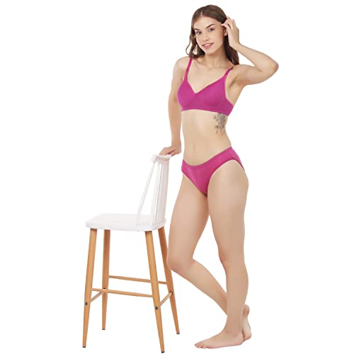 Image of Women Cotton Lightly padded Wire Free Seamless Bra Pack of 1