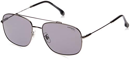 Carrera 182/F/S Sunglasses CA182FS-0V81-M9-6017 - Dark Ruthenium Black Frame, Gray Cp Pz Lenses,