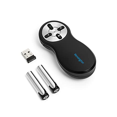Image of Kensington Wireless Presenter - Presentation Remote (K33271WW), Black