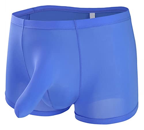 Mens Ice Silk Elephant Nose Trunk Boxer Underwear