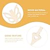 COHEALI 10Pcs Unfinished Wooden Arrow Cutouts for DIY Crafts - Natural Wood Embellishments for Creative Projects and Kids Art #3