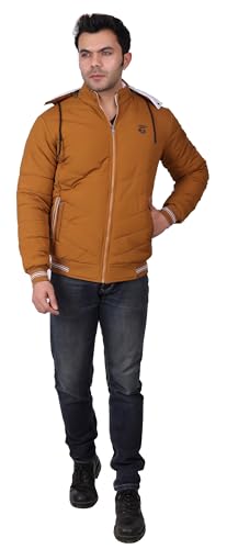 Image of Quark Export Quality Reversible Puffer Jacket in GLD Material best for Winterwear /Hiking /Biking /Camping /Mountaineering /Racing /Climbing /Tracking(Control Temperature up to 3 Degree Celsius.)(3C)