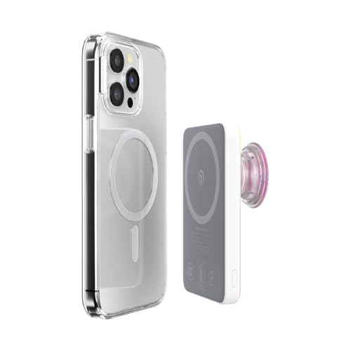 Image of PopSockets PowerPack for MagSafe, Portable Phone Charger, Magnetic Wireless Portable Charger, 5000mAh - Stitch Snack Attack