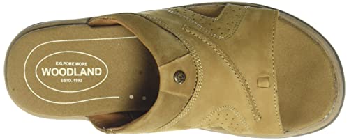 Image of Woodland Men's Leather Slippers