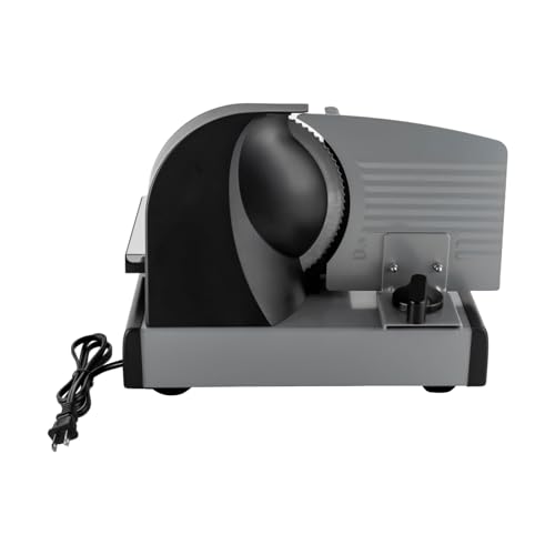 Cortadora de carne y pan eléctrica de acero inoxidable 200W miniatura 5