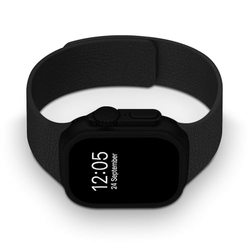 Image of GRIPP Pebble New Edition Premium Silicone Magnetic Watch Strap for 44mm /45mm /46mm /49mm, Watch Series 11 /10 /9 /8 /7 /6 /5 /4, SE 3 /2 /1, Ultra 3 /2 /1, Lightweight, Adjustable (Watch Not Included)