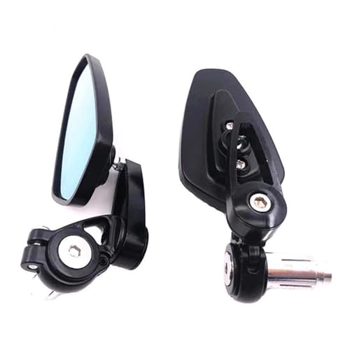 Espejos de motocicleta para manillar de 22mm retrovisores universales