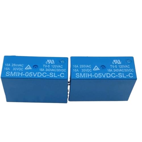 Relais de puissance 24V SMIH-24VDC-SL-C 16A à 8 broches pour haute capacité de coupure