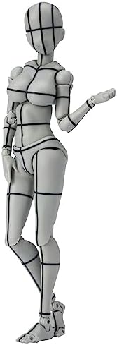 Tamashi Nations - Kentaro Yabuki - Body Chan Wire Frame (Gray Color Version), Bandai Spirts S.H.Figuarts