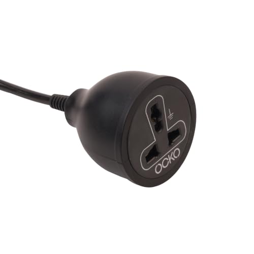 Image of Ocko 3 Meter 3 Pin Heavy Duty Extension Cord | 10A 1500W Power Cable with Male to Female Socket for Indoor & Outdoor Use, Home Appliances, Electronics, Power Tools & Daily Utility