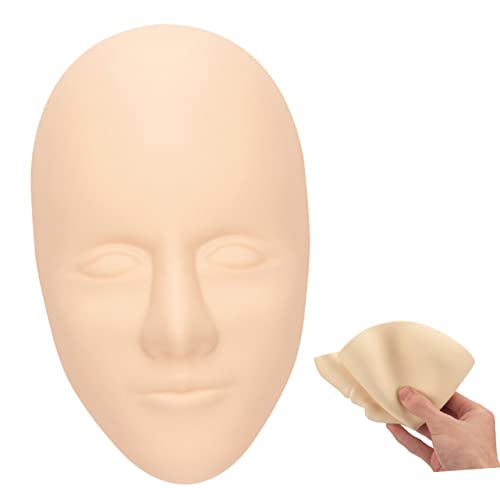 WRITWAA práctica de de de cuero formación piel práctica de tatuajes en la piel practicando piel falsa caras de maniquí piel de práctica en falsa gel de sílice