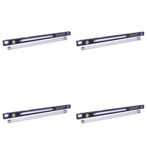 Image of Philips Dual Glow LED Batten Light 30W WW + CDL | 2-in-1 Switchable Warm White & Cool Day Light | Energy Efficient LED Tube Light | Slim Design for Home, Office & Commercial Use | Pack of 4