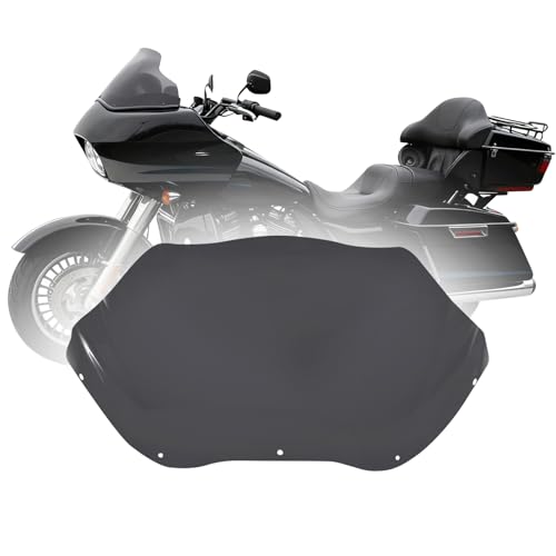 totiancong Smoke 13" Wave Windshield Windscreen Compatible