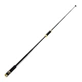 SMA-Male 70cm 2m 144/430mHz Telescopic Ham Handheld Radio Extendable Antenna High Gain 10W...