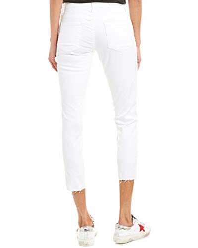Articles of Society Womens Katie Skinny Fit Cropped Jeans, White, 262