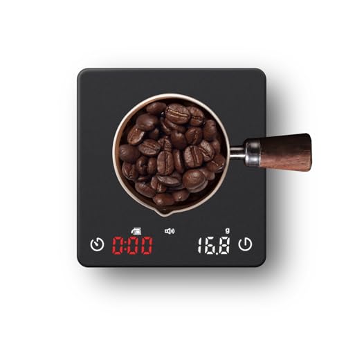 Comparison: Best Cheap Coffee Scale 2 Coffee Scale with Timer, 0.1g High Precision Kitchen Scale, Drip Espresso Scale with Auto Tare, Touch Sensor and Silicone Cover - 4.4 lbs/2 kg