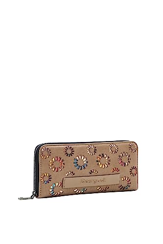 Desigual Women's Mone_AMORINA Fiona Bi-Fold Wallet, Brown