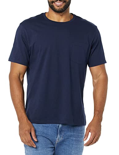 Image of Amazon Essentials Men's Short-Sleeve Crewneck Pocket T-Shirts