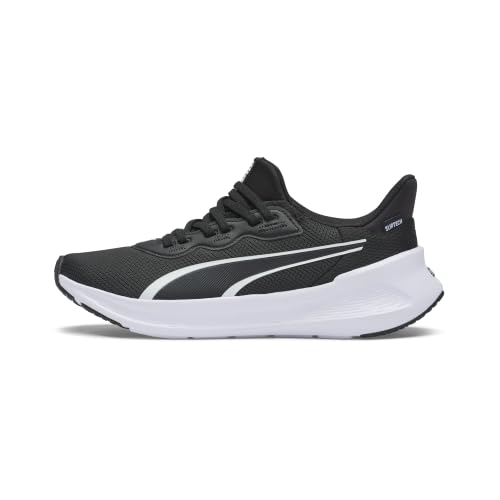 PUMA Unisex SOFTRIDE Symmetry SLIPTECH Straßenlaufschuh, Schwarz Wei...