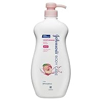 Johnsons Adult Body Care Moisturising Body Wash 1L | With Shea Butter| Jojoba Oil and Vitamin E| Relieve Skin Tightness| Revive Dull Skin| Smooth and Soften