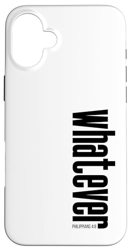 Whatever is True Philippians 4:8 �����̈�ߐ��� �X�}�z�P�[�X iPhone 16 Plus �p