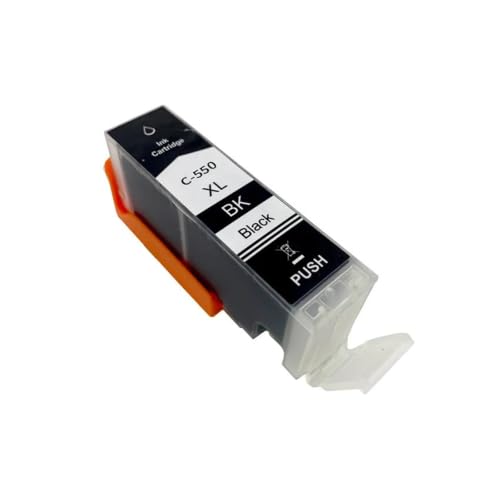 Cartouche PGI-550 CLI-551 haute capacité noire C-550XL BK pour Pixma IX6850 MG6450