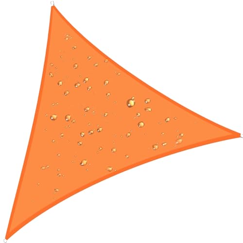 LXBche Sun Shade Sail Canopy Outdoor Sunscreen Awning Sun Shade Sail Sunshade Net Waterproof for Garden Patio Party UV Protection (Color : B, Size : 3.6 * 3.6 * 3.6m)