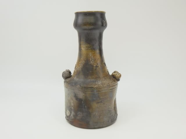 Amazon.co.jp: 備前焼 山麓窯 村上昭義 花入 花器 栞 共箱 : ホーム