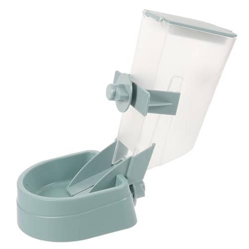 ERINGOGO Hanging Pet Food Bowl Automatic Feeder for Dogs and Puppies Space Saving Cage Design Easy Clean and Refill Prevents Spills for Kennels and Pet Enrichment