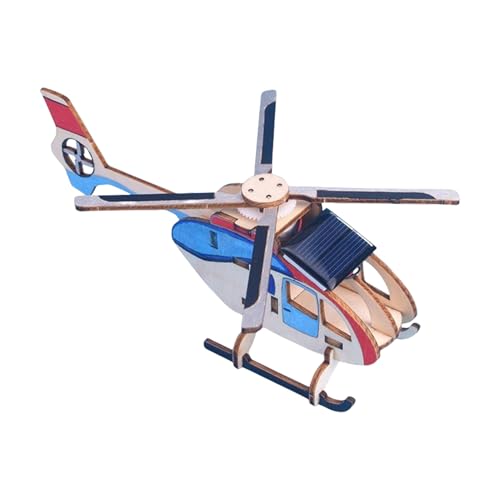 Helicopter Para Juguetes - Kit De Ciencia Educativa | Gadgets De Energía Solar Para Niños, Juguete Volador Basado En El Sol, Juego De Rompecabezas Creativos, Juguete De Tallo Educativo, Juego De Ar