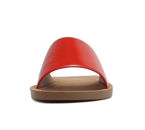 Image of Soda Shoes Efron-S Women Flip Flops Basic Plain Slippers Slip On Sandals Slides Casual Peep Toe Beach