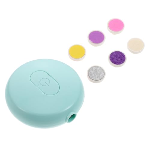 SUPVOX Young Boys and Girls Manicure Kit Electric Nail Polisher Set Baby Nail Trimmer Tool Compact Lightweight