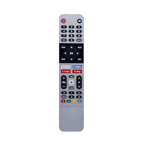 Image of marman Compatible with Skyworth Smart Tv Remote Suitable for 4K LED UHD Television No Voice Command or Bluetooth Connection with Netflix Prime Video YouTube and Google Play Hot Keys Without Pairing