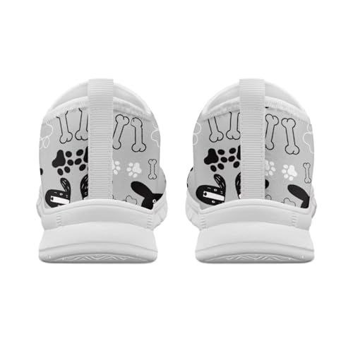Image of Jeiento Cute Dog Women's Casual Slip On Shoes Loafers Sneakers for Women