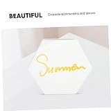 Cabilock 10stücke Acryl-zeichenbrett Transparent Acryl-dekorationsbrett Kunststoff-zeichenbrett -diy-brett Für Malerei Und Basteln Leicht Zu Reinigen Bedienen