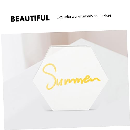 Cabilock 10stücke Acryl-zeichenbrett Transparent Acryl-dekorationsbrett Kunststoff-zeichenbrett -diy-brett Für Malerei Und Basteln Leicht Zu Reinigen Bedienen