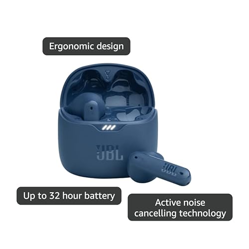 undefined JBL Tune Flex - True Wireless Noise Cancelling Earbuds (Blue), Small の商品画像 3