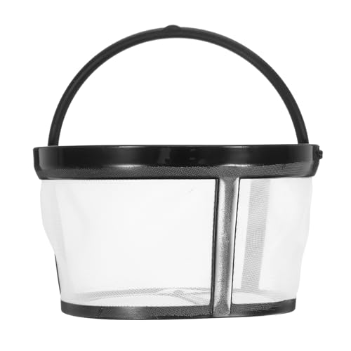 GRADENEVE Cesta de Filtro de Café Permanente de Nailon para 4 Tazas, Reutilizable y Apta para Lavavajillas, Compatible Varias Cafeteras Eléctricas, Filtro Cilíndrico para Colador de Café