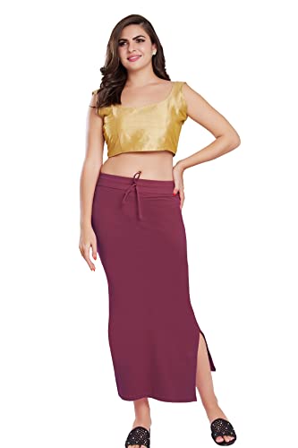 Image of RANI SAAHIBA Women's Stretchy Slim Fishcut Petticoat Cotton Shapewear
